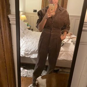 Corduroy jumpsuit